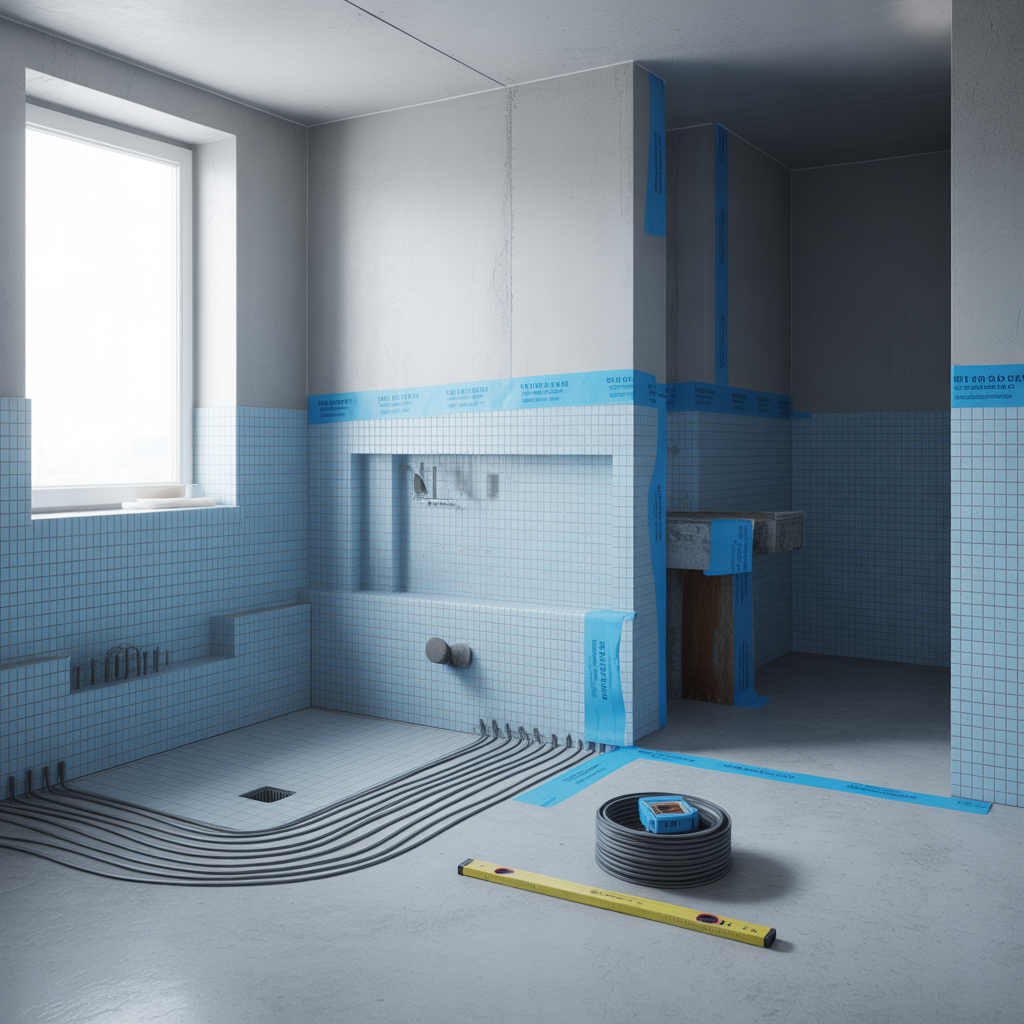 badrumsrenovering checklista for tatskikt fall och kostnad