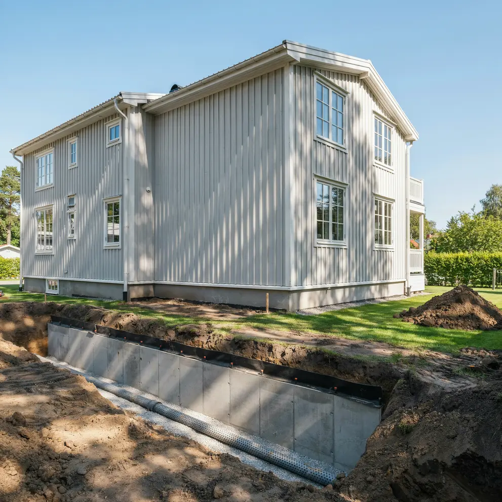renovera kallare dranera husgrund linkoping ostergotland
